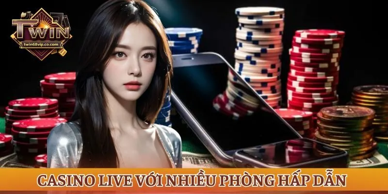 Casino live với dealer nóng bỏng cực hấp dẫn